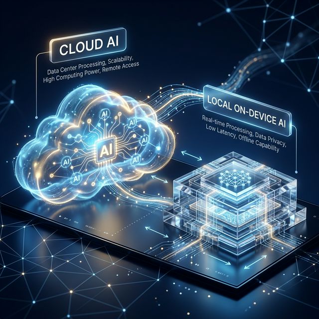 Cloud vs Local Architecture Comparison